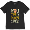 you only punch once V-Neck Tee