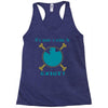 IT'S NEVER A CRIME TO EXIST Franky  One Piece Racerback Tank