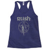 rush vintage starman Racerback Tank