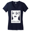 new madonna crystal castles Women's V-Neck T-Shirt