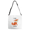 for fox sake Adjustable Strap Totes