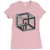 escher's jail Ladies Fitted T-Shirt