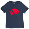 moonlight dark V-Neck Tee