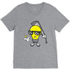 light blub guy V-Neck Tee