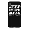 keep earth clean it's not uranus iPhoneX Case