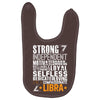 Strong Independent Motivated Libra Baby Bibs
