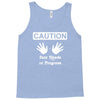 caution! jazz handsfunny jazz dance comic boogie camp trumpet Tank Top