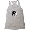 gotham opposites Racerback Tank