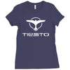 tiesto bird logo Ladies Fitted T-Shirt