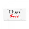 hug License Plate