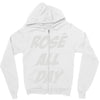 rose' all day Zipper Hoodie