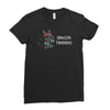 dragon training Ladies Fitted T-Shirt