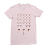 space ni invaders Ladies Fitted T-Shirt