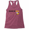 Mom to Bee Unknown Gender Racerback Tank