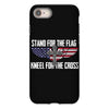 stand for the flag kneel for the cross iPhone 8 Case