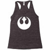 rebel alliance sticker vinyl decal star wars   car window wall decor Racerback Tank