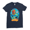 the little cthulhu Ladies Fitted T-Shirt