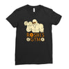 roshi's gym Ladies Fitted T-Shirt