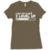level up birthday Ladies Fitted T-Shirt