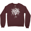 dungeons and dragons dice art Crewneck Sweatshirt