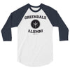 greendale alumni 3/4 Sleeve Shirt
