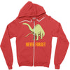 never forget Zipper Hoodie