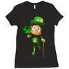 DABBİNG LEPRECHAUN Ladies Fitted T-Shirt