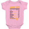 Aries Facts Baby Onesie
