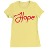 hope inspiration Ladies Fitted T-Shirt