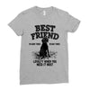 Best Friend  Beagle Ladies Fitted T-Shirt