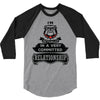 I Am Bulldog Actually In A Very Commited Relationship 3/4 Sleeve Shirt