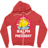 ralph for prez Zipper Hoodie