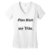 ghou shal Women's V-Neck T-Shirt