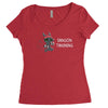 dragon training Women's Triblend Scoop T-shirt