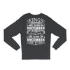 Real Kings Are Born On December 27 Long Sleeve Shirts