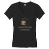 antisocial Women's V-Neck T-Shirt