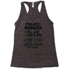 Project Manager Racerback Tank