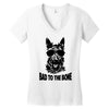 bad to the bone Women's V-Neck T-Shirt