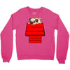 snoopy parody pug w Crewneck Sweatshirt