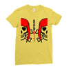 woman prank Ladies Fitted T-Shirt