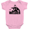 i am welder Baby Bodysuit