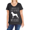 workout Ladies Curvy T-Shirt