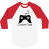 custom text 3/4 Sleeve Shirt