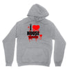 i love house music t shirt men logo3 new t shirt clothing design men Unisex Hoodie