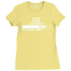 mens fart loading Ladies Fitted T-Shirt
