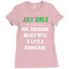 July Girls Ladies Fitted T-Shirt
