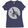 what lies beneath Ladies Fitted T-Shirt