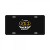 I Wear Gold For My Hero In Haven License Plate