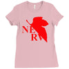 neon genesis evangelion nerv logo Ladies Fitted T-Shirt
