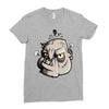 angry ogre. Ladies Fitted T-Shirt